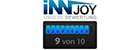 inn-joy.de: Party-Lichterkette, 20 bunten LEDs (Glühbirnenform), 8 Watt, 9 m, IP44