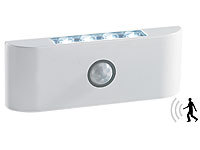 Lunartec LED-Treppen und Unterbau-Leuchte mit PIR-Bewegungssensor