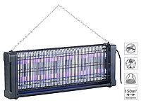 Lunartec UV-Insektenvernichter mit Rundum-Gitter, 2 UV-Röhren, 4.000 V, 40 Watt; UV-LED-Insektenvernichter UV-LED-Insektenvernichter UV-LED-Insektenvernichter UV-LED-Insektenvernichter 