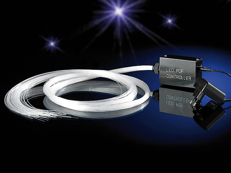 Lunartec Zubehör zu Glasfaser LED: Montagesticks Diamant für Sternenhimmel,  100er-Pack (Lichternetz Sternenhimmel, Lichtfaser, Sternenprojektor) :  : Beleuchtung