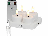 Lunartec Teelichtkerze, LED Kerzen Timer, LED Kerzen, Kerzen