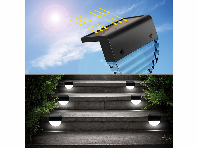 ; LED-Solar-Wegeleuchten LED-Solar-Wegeleuchten LED-Solar-Wegeleuchten 